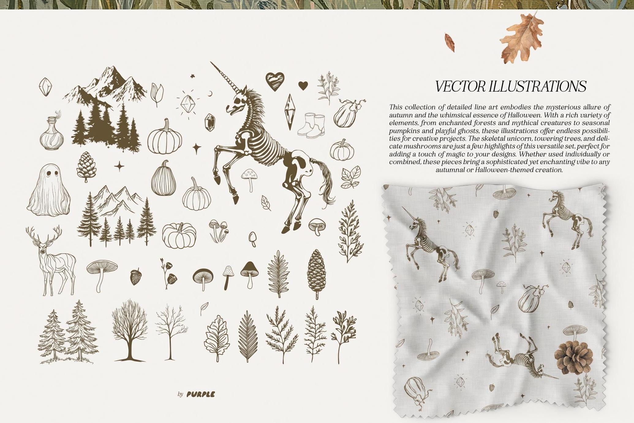 复古万圣节主题秋季水彩森林动物图案手绘插图插画png免抠图片设计素材Autumn & Halloween Seasonal Art Collection 图片素材 第10张-素材湾丨精选海外优质设计素材资源 复古万圣节主题秋季水彩森林动物图案手绘插图插画png免抠图片设计素材Autumn & Halloween Seasonal Art Collection 图片素材 sucaiwan.com