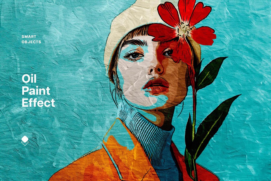 丙烯酸彩色油画照片效果ps特效滤镜样机素材 Color Oil Paint Photo Effect 插件预设 第1张-素材湾丨精选海外优质设计素材资源 丙烯酸彩色油画照片效果ps特效滤镜样机素材 Color Oil Paint Photo Effect 插件预设 sucaiwan.com