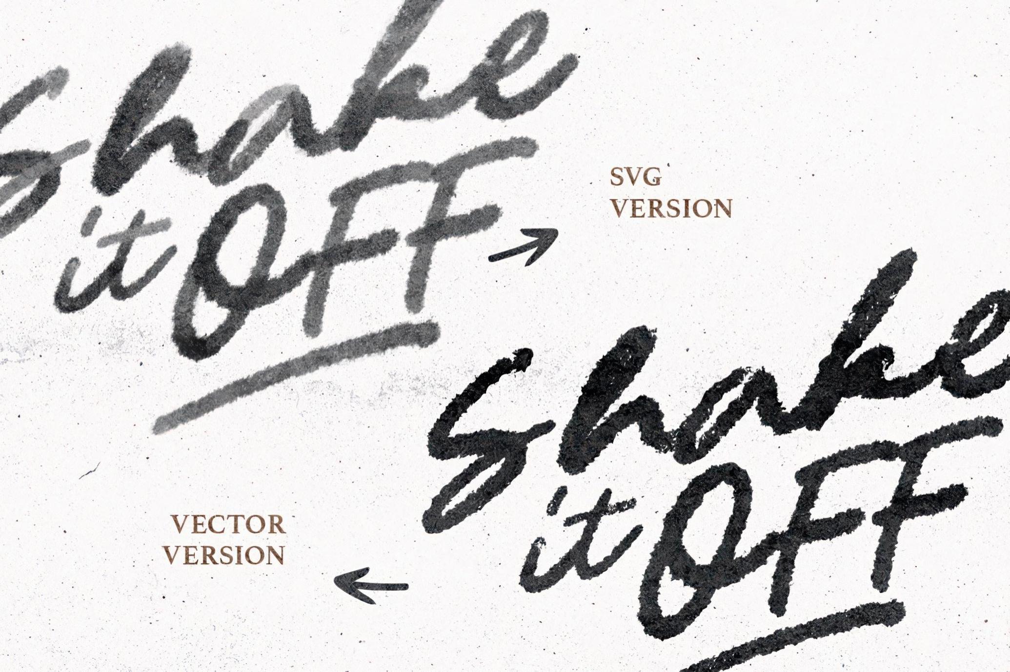 英文字体:涂鸦手写手绘毛笔笔触水彩纹理效果海报封面标题设计字体素材 Bon Appetit — SVG Script Font , 第9张-素材湾丨精选海外优质设计素材资源 英文字体:涂鸦手写手绘毛笔笔触水彩纹理效果海报封面标题设计字体素材 Bon Appetit — SVG Script Font , sucaiwan.com