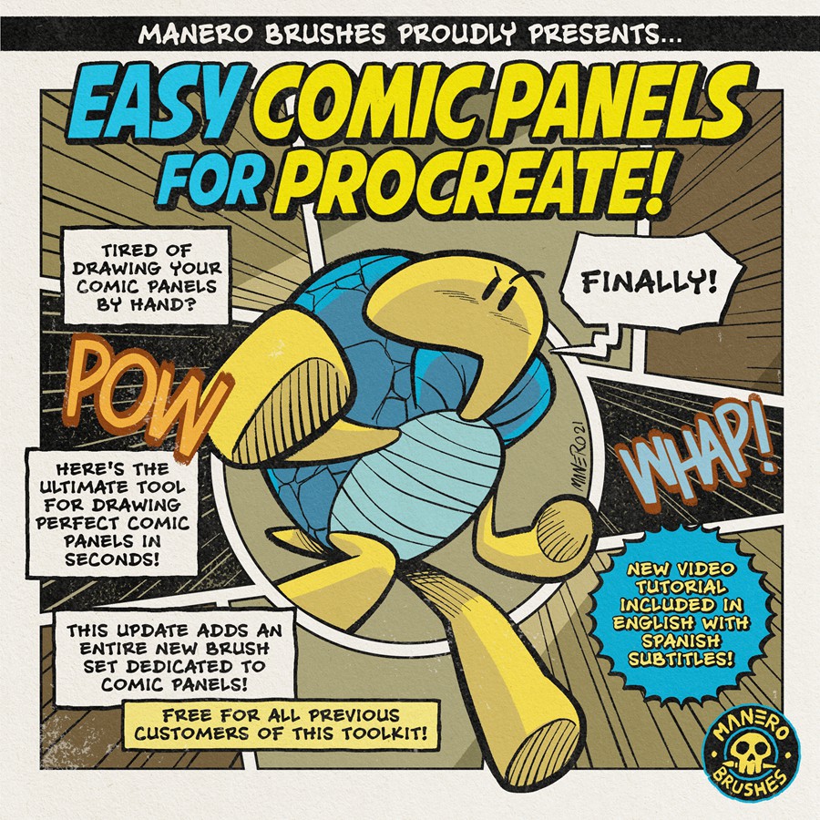 创意趣味动漫对话框气球音效手绘绘画procreate笔刷画笔素材Ultimate Dynamic Comic Panels, Balloons and SFX Toolkit for Procreate 笔刷资源 第6张-素材湾丨精选海外优质设计素材资源 创意趣味动漫对话框气球音效手绘绘画procreate笔刷画笔素材Ultimate Dynamic Comic Panels, Balloons and SFX Toolkit for Procreate 笔刷资源 sucaiwan.com