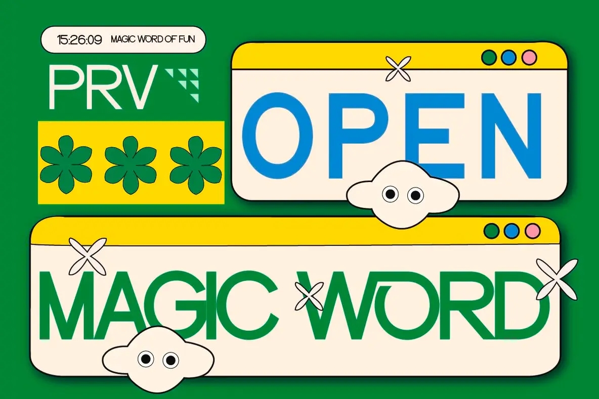 现代简约杂志海报徽标设计无衬线英文字体安装包 Versilo 设计素材 sucaiwan.com