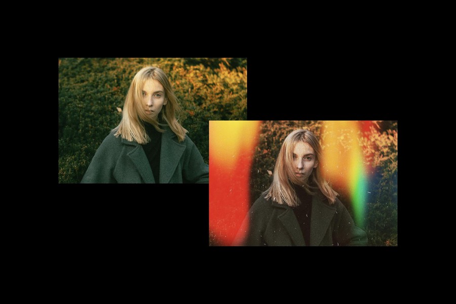 复古做旧划痕漏光照片效果ps特效滤镜样机 Light Leaks Photo Effect 插件预设 第2张-素材湾丨精选海外优质设计素材资源 复古做旧划痕漏光照片效果ps特效滤镜样机 Light Leaks Photo Effect 插件预设 sucaiwan.com