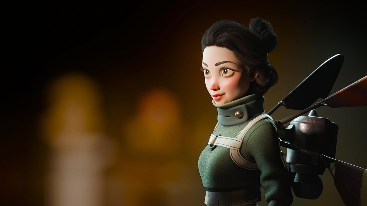 Blender风格化动漫3D女性角色几何节点建模贴图视频教程 中英文字幕CGBoost – Master 3D Characters in Blender P1 C1-10 , 第1张-素材湾丨精选海外优质设计素材资源 Blender风格化动漫3D女性角色几何节点建模贴图视频教程 中英文字幕CGBoost – Master 3D Characters in Blender P1 C1-10 , sucaiwan.com