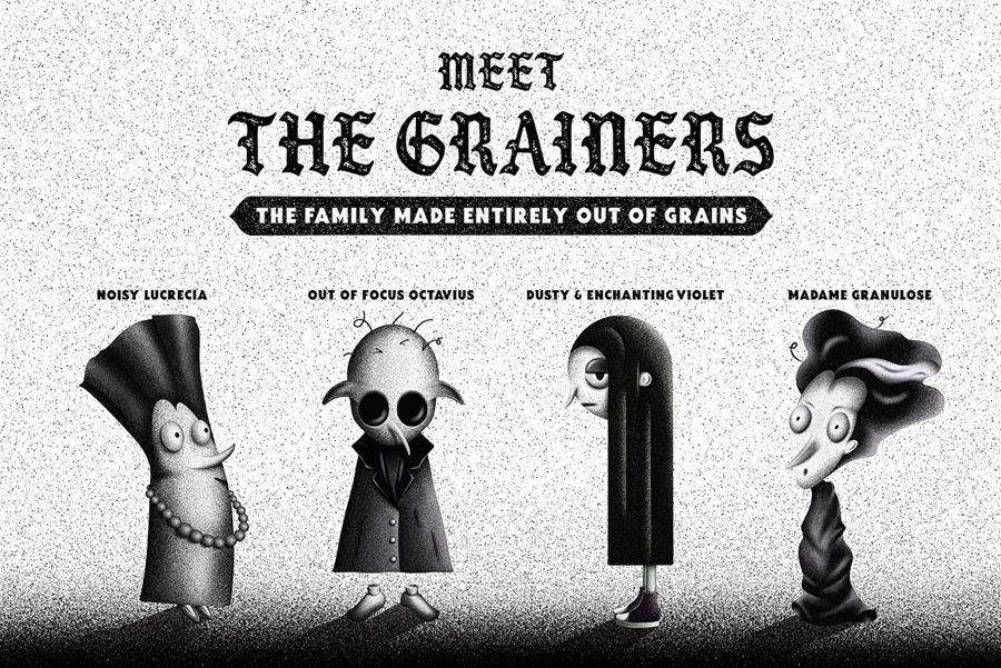 20款复古颗粒燥点3D绘画效果Procreate着色器笔刷画笔素材The Grainers Brush Set 笔刷资源 第2张-素材湾丨精选海外优质设计素材资源 20款复古颗粒燥点3D绘画效果Procreate着色器笔刷画笔素材The Grainers Brush Set 笔刷资源 sucaiwan.com