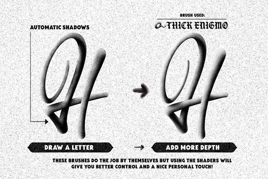 20款复古颗粒燥点3D绘画效果Procreate着色器笔刷画笔素材The Grainers Brush Set 笔刷资源 第9张-素材湾丨精选海外优质设计素材资源 20款复古颗粒燥点3D绘画效果Procreate着色器笔刷画笔素材The Grainers Brush Set 笔刷资源 sucaiwan.com