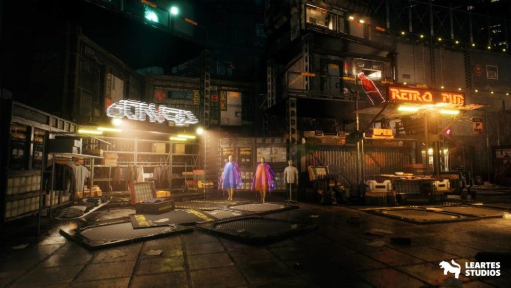 未来科幻赛博朋克城市建筑市场工厂3D模型资产UE格式Cyberpunk Rooftop Market Environment 样机素材 第2张-素材湾丨精选海外优质设计素材资源 未来科幻赛博朋克城市建筑市场工厂3D模型资产UE格式Cyberpunk Rooftop Market Environment 样机素材 sucaiwan.com