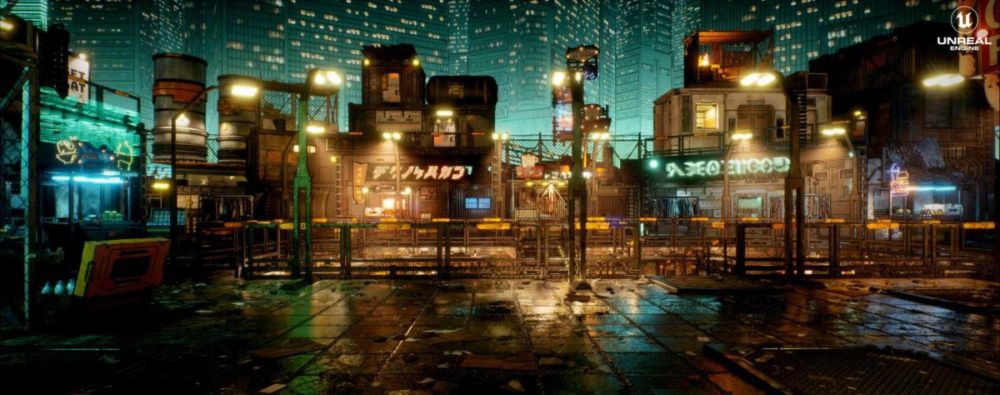 未来科幻赛博朋克城市建筑市场工厂3D模型资产UE格式Cyberpunk Rooftop Market Environment 样机素材 第10张-素材湾丨精选海外优质设计素材资源 未来科幻赛博朋克城市建筑市场工厂3D模型资产UE格式Cyberpunk Rooftop Market Environment 样机素材 sucaiwan.com