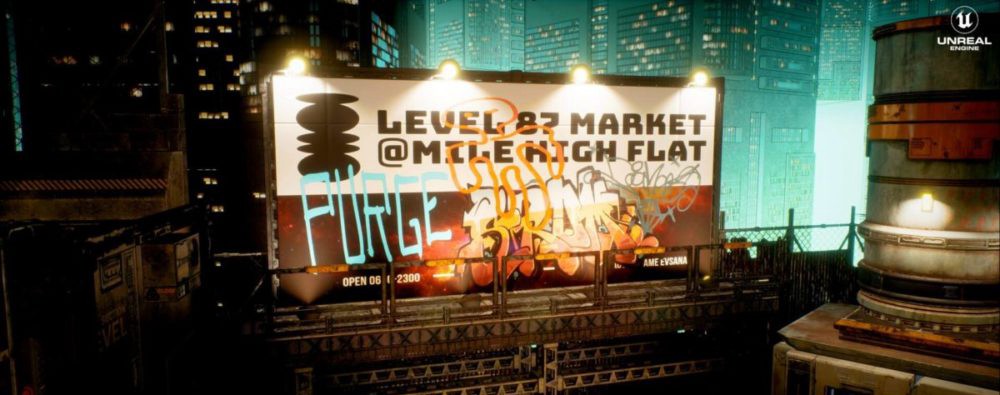 未来科幻赛博朋克城市建筑市场工厂3D模型资产UE格式Cyberpunk Rooftop Market Environment 样机素材 第11张-素材湾丨精选海外优质设计素材资源 未来科幻赛博朋克城市建筑市场工厂3D模型资产UE格式Cyberpunk Rooftop Market Environment 样机素材 sucaiwan.com