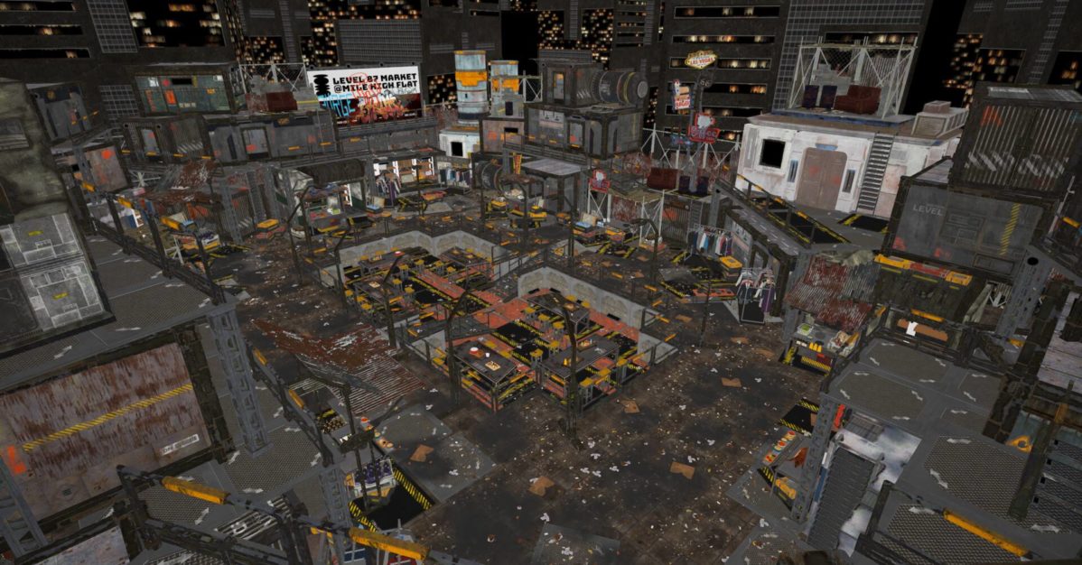 未来科幻赛博朋克城市建筑市场工厂3D模型资产UE格式Cyberpunk Rooftop Market Environment 样机素材 第21张-素材湾丨精选海外优质设计素材资源 未来科幻赛博朋克城市建筑市场工厂3D模型资产UE格式Cyberpunk Rooftop Market Environment 样机素材 sucaiwan.com