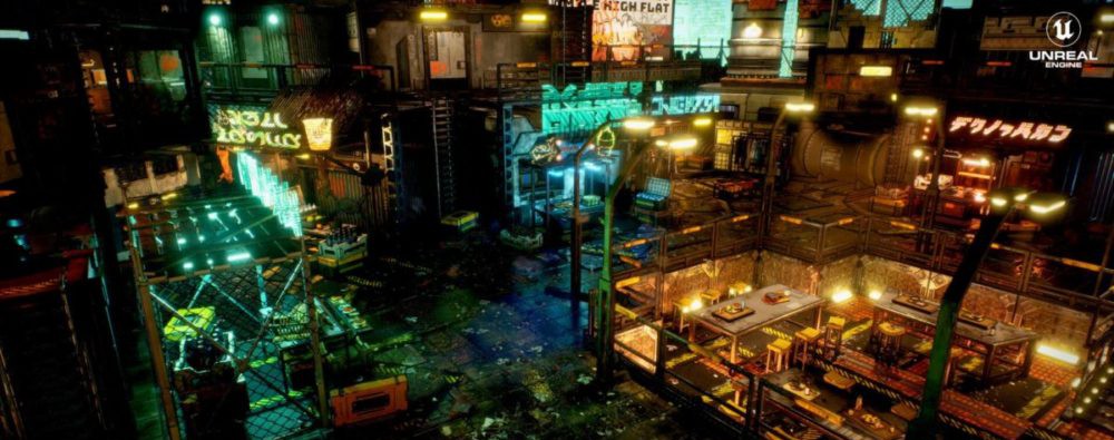 未来科幻赛博朋克城市建筑市场工厂3D模型资产UE格式Cyberpunk Rooftop Market Environment 样机素材 第19张-素材湾丨精选海外优质设计素材资源 未来科幻赛博朋克城市建筑市场工厂3D模型资产UE格式Cyberpunk Rooftop Market Environment 样机素材 sucaiwan.com