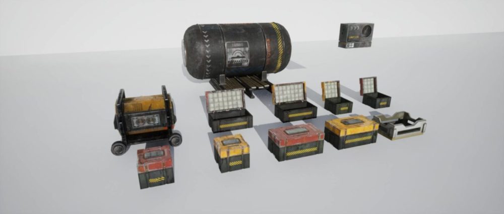 未来科幻赛博朋克城市建筑市场工厂3D模型资产UE格式Cyberpunk Rooftop Market Environment 样机素材 第22张-素材湾丨精选海外优质设计素材资源 未来科幻赛博朋克城市建筑市场工厂3D模型资产UE格式Cyberpunk Rooftop Market Environment 样机素材 sucaiwan.com