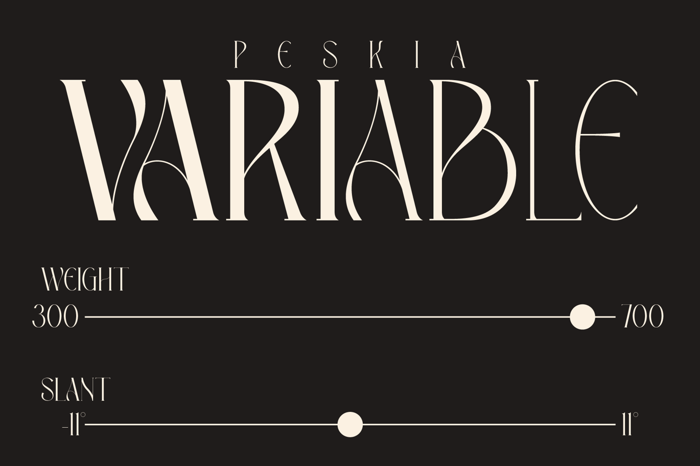 时尚优雅杂志包装婚礼请柬设计衬线英文字体安装包 Peskia – Variable Font Family 设计素材 第7张-素材湾丨精选海外优质设计素材资源 时尚优雅杂志包装婚礼请柬设计衬线英文字体安装包 Peskia – Variable Font Family 设计素材 sucaiwan.com