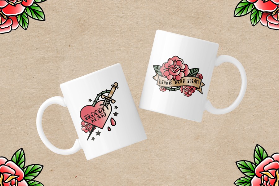 复古卡通海报包装服装徽标设计装饰英文字体安装包 Brothers Olders Vintage Tattoo Display Font 设计素材 sucaiwan.com