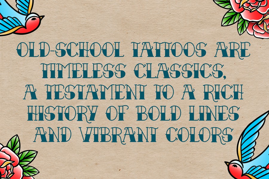 复古卡通海报包装服装徽标设计装饰英文字体安装包 Brothers Olders Vintage Tattoo Display Font 设计素材 sucaiwan.com