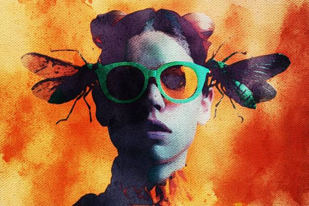 水彩画照片效果ps特效滤镜样机 Watercolor Painted Photo Effect , 第5张-素材湾丨精选海外优质设计素材资源 水彩画照片效果ps特效滤镜样机 Watercolor Painted Photo Effect , sucaiwan.com