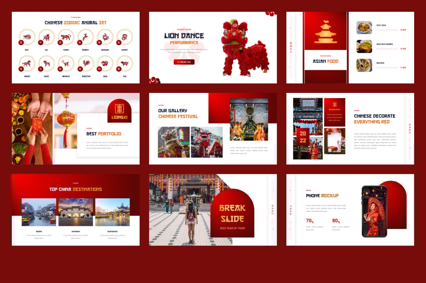 中国风农历新年春节节日年终报表简报图文设计PPT幻灯片模板Liongxi – Chinese Themes Powerpoint Template 幻灯图表 第2张-素材湾丨精选海外优质设计素材资源 中国风农历新年春节节日年终报表简报图文设计PPT幻灯片模板Liongxi – Chinese Themes Powerpoint Template 幻灯图表 sucaiwan.com