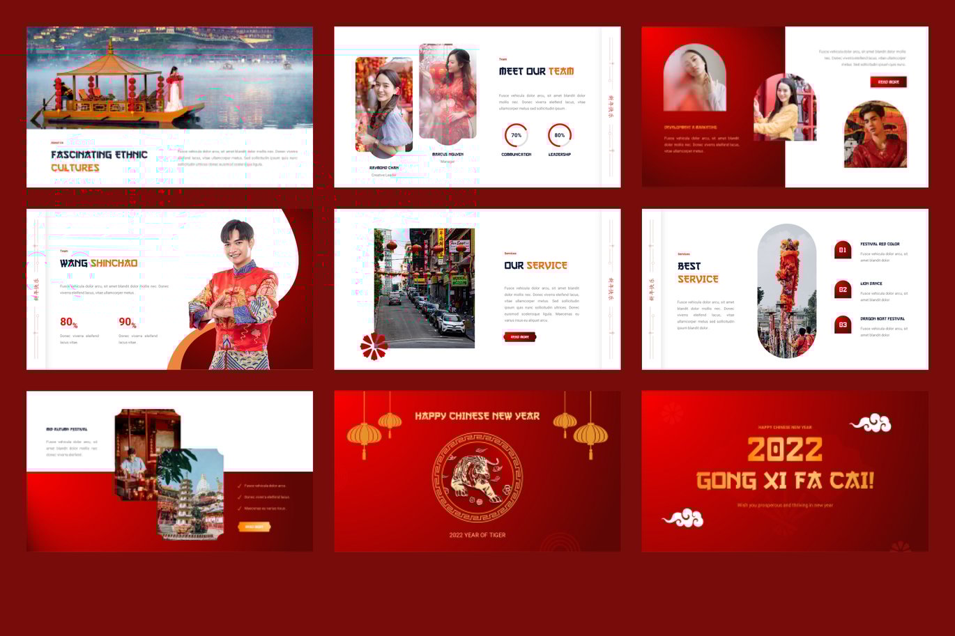 中国风农历新年春节节日年终报表简报图文设计PPT幻灯片模板Liongxi – Chinese Themes Powerpoint Template 幻灯图表 第5张-素材湾丨精选海外优质设计素材资源 中国风农历新年春节节日年终报表简报图文设计PPT幻灯片模板Liongxi – Chinese Themes Powerpoint Template 幻灯图表 sucaiwan.com