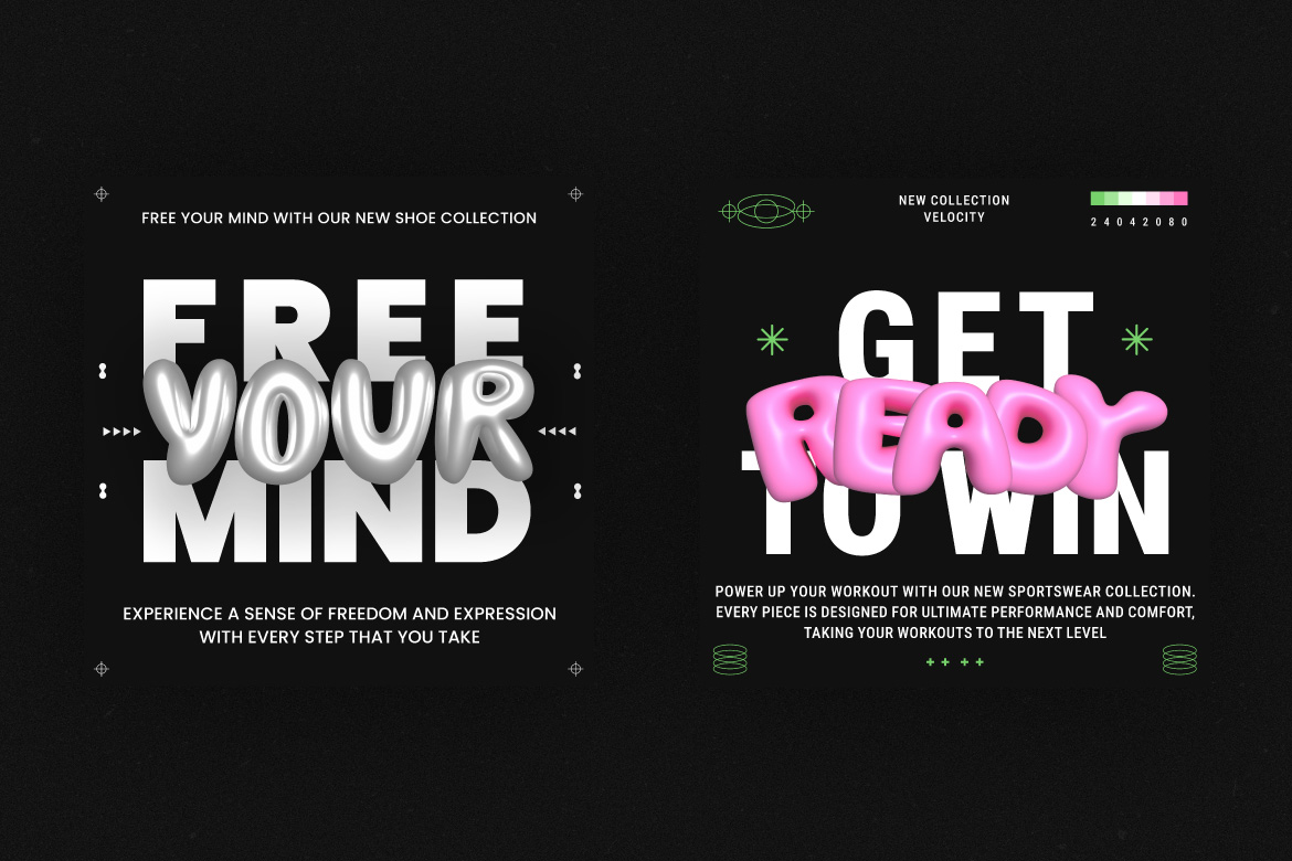 9款时尚Y2K朋克3D膨胀泡泡软糖字体社交媒体排版设计AI矢量模板+字体 Pixflow - Gummy Typographies and Posts 图片素材 第6张-素材湾丨精选海外优质设计素材资源 9款时尚Y2K朋克3D膨胀泡泡软糖字体社交媒体排版设计AI矢量模板+字体 Pixflow - Gummy Typographies and Posts 图片素材 sucaiwan.com