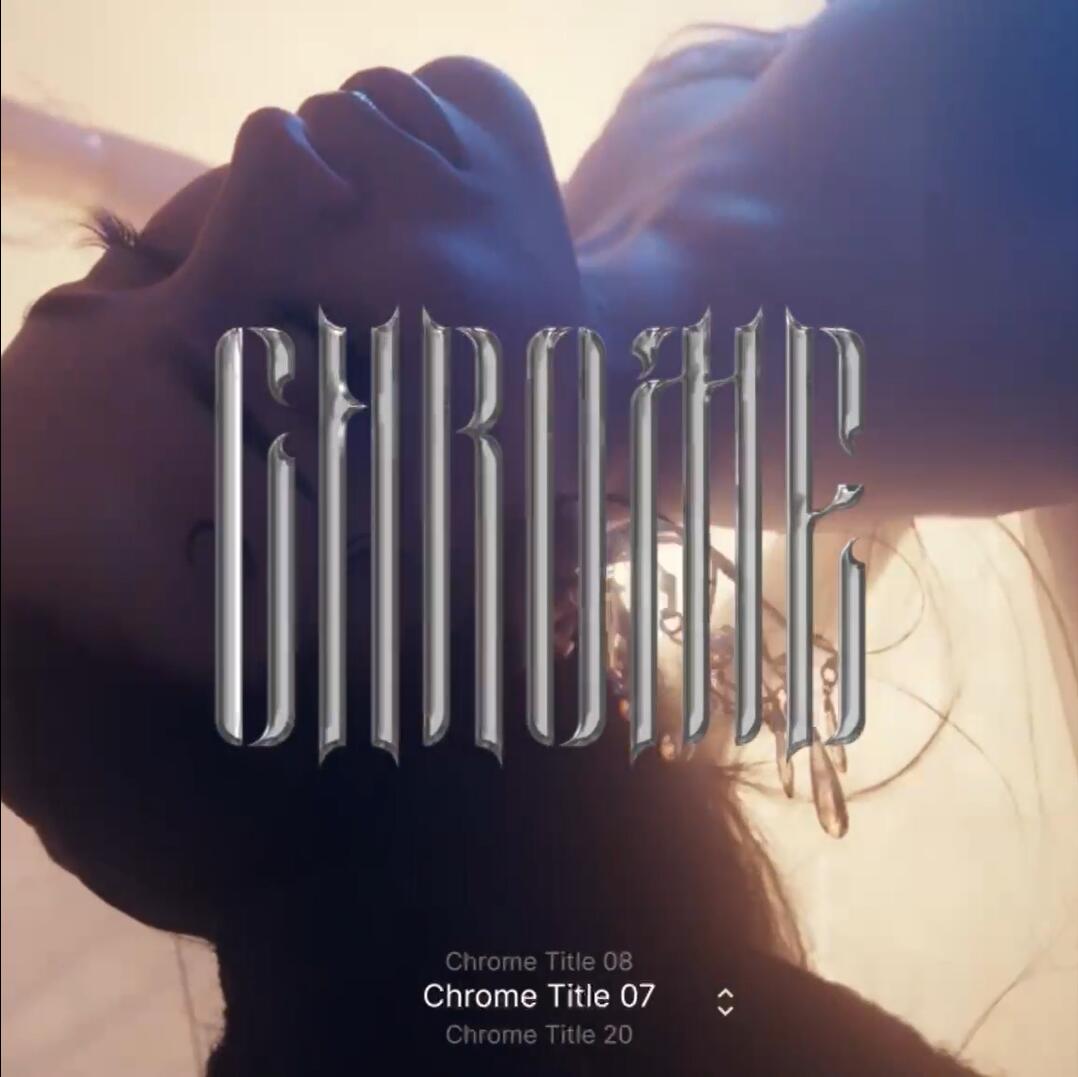 Pixflow – Chrome Title Text Templates 40种复古迷幻酸性金属镀铬艺术虚化文字标题音乐视频排版动画AE模板 影视音频 第1张-素材湾丨精选海外优质设计素材资源 Pixflow – Chrome Title Text Templates 40种复古迷幻酸性金属镀铬艺术虚化文字标题音乐视频排版动画AE模板 影视音频 sucaiwan.com