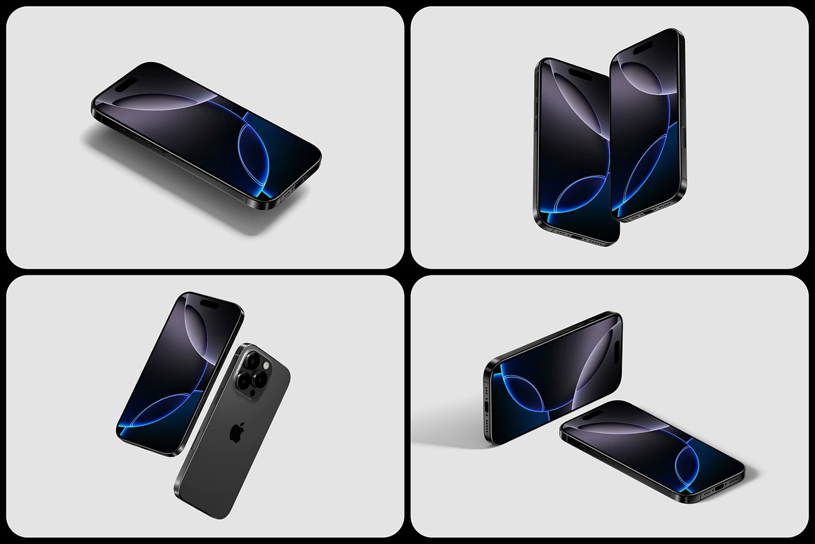 49款手机广告海报ui设计作品苹果iPhone 16展示效果图ps样机素材合集iPhone 16 pro mockups (49 PSD) 样机素材 第6张-素材湾丨精选海外优质设计素材资源 49款手机广告海报ui设计作品苹果iPhone 16展示效果图ps样机素材合集iPhone 16 pro mockups (49 PSD) 样机素材 sucaiwan.com