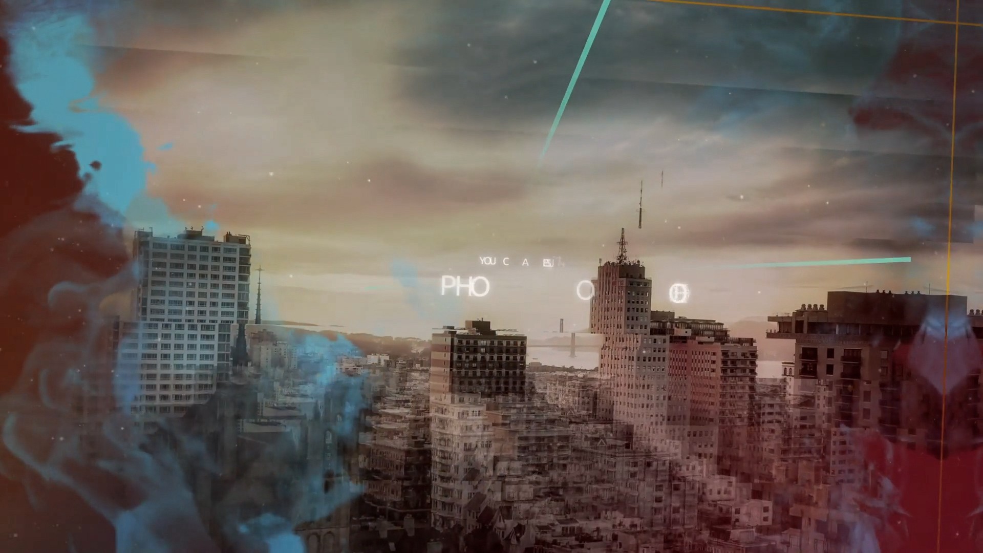 AE模板：水墨效果动态视差过渡企业冒险自然旅行开场片头动画效果AE模板 Inks Forever Parallax Slideshow 影视音频 sucaiwan.com