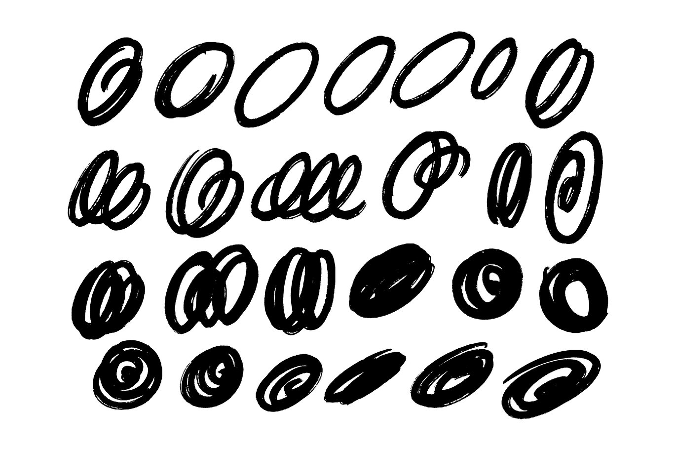 360款复古趣味手绘涂鸦艺术标记插画插图AI矢量PNG图片元素设计套装 Marker Elements Vol. 3 , 第2张-素材湾丨精选海外优质设计素材资源 360款复古趣味手绘涂鸦艺术标记插画插图AI矢量PNG图片元素设计套装 Marker Elements Vol. 3 , sucaiwan.com