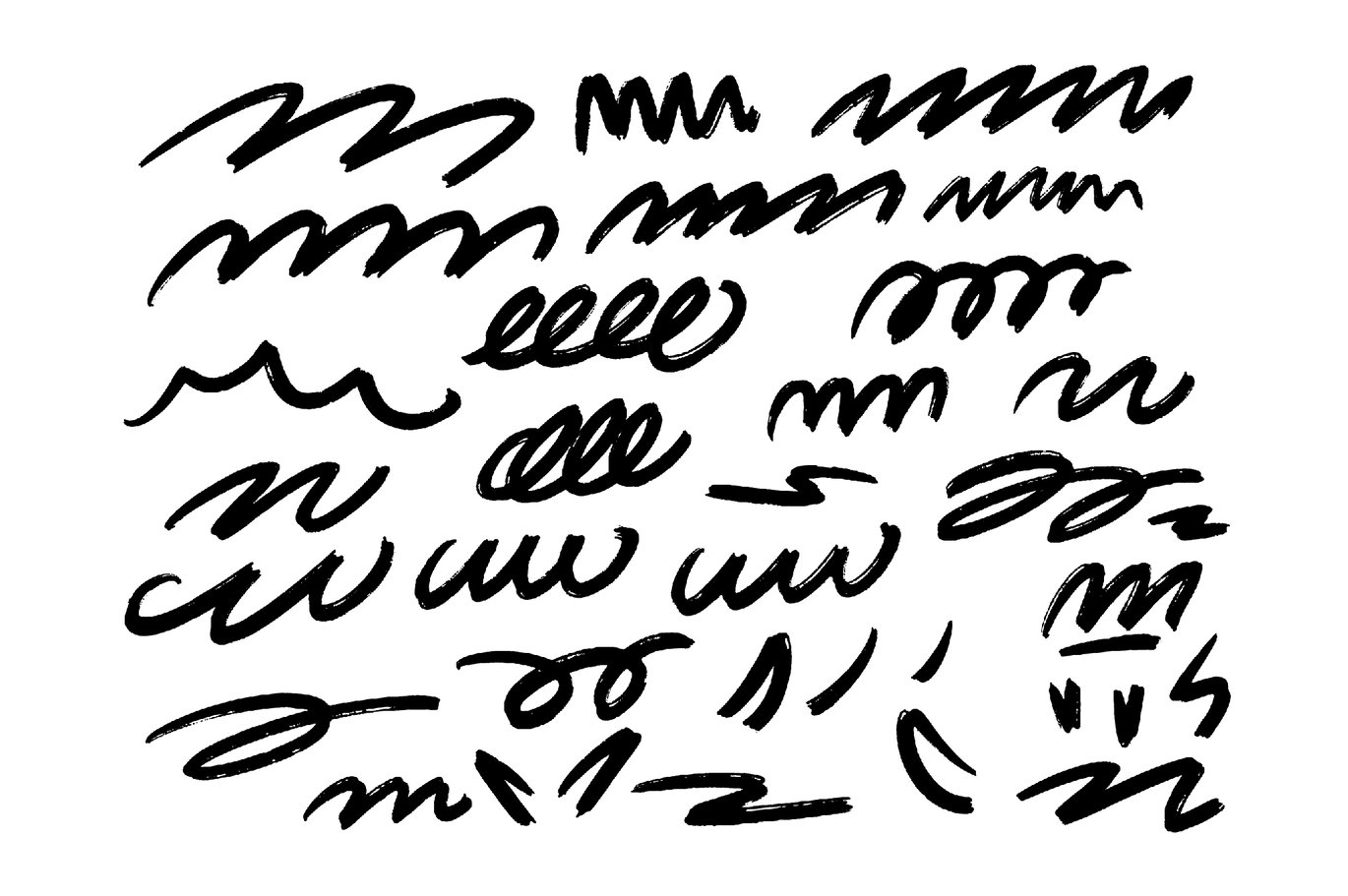 360款复古趣味手绘涂鸦艺术标记插画插图AI矢量PNG图片元素设计套装 Marker Elements Vol. 3 , 第6张-素材湾丨精选海外优质设计素材资源 360款复古趣味手绘涂鸦艺术标记插画插图AI矢量PNG图片元素设计套装 Marker Elements Vol. 3 , sucaiwan.com