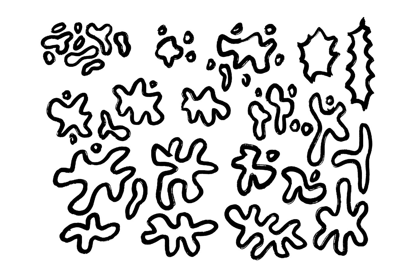 360款复古趣味手绘涂鸦艺术标记插画插图AI矢量PNG图片元素设计套装 Marker Elements Vol. 3 , 第7张-素材湾丨精选海外优质设计素材资源 360款复古趣味手绘涂鸦艺术标记插画插图AI矢量PNG图片元素设计套装 Marker Elements Vol. 3 , sucaiwan.com