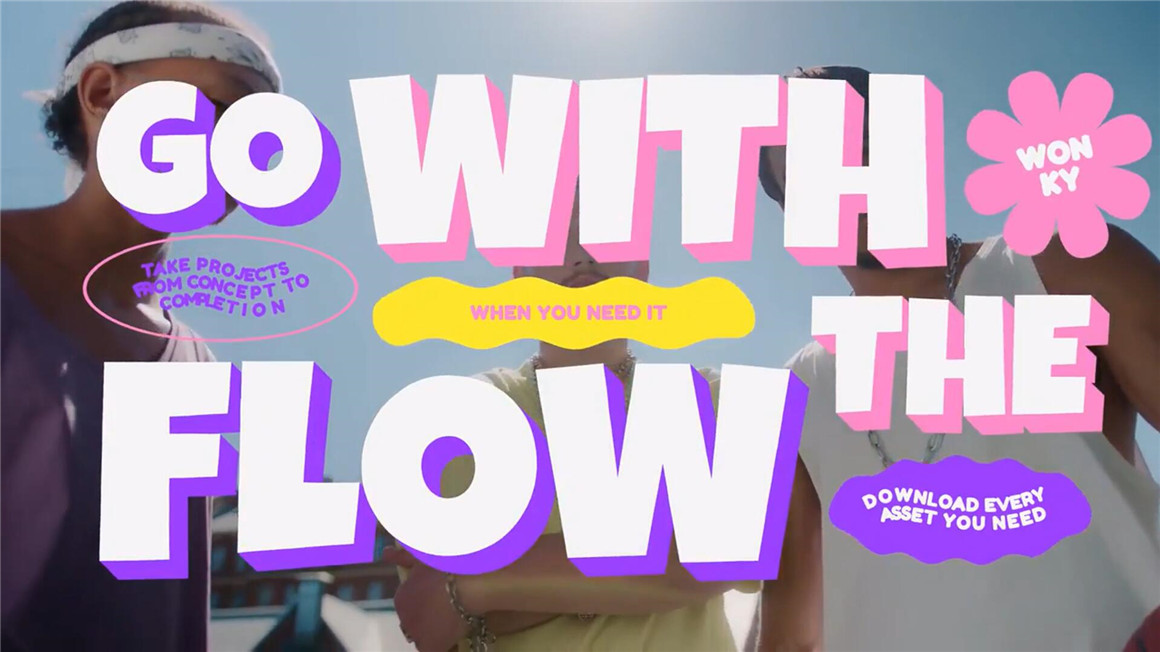 FCPX插件：7个独特趣味手绘卡通设计感文字标题动画 , sucaiwan.com