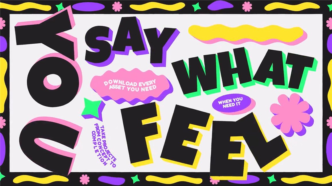 FCPX插件：7个独特趣味手绘卡通设计感文字标题动画 , sucaiwan.com