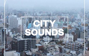 音效:短片剪辑城市街道、人群、市场、交通环境氛围背景音乐音效包 Blastwave FX City Sounds