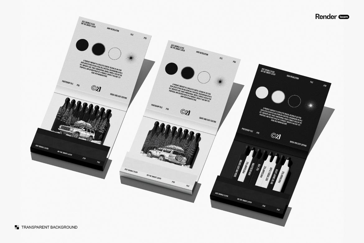 5款逼真文创礼品户外露营火柴盒产品包装纸盒设计展示效果图psd样机Matches Mockup Set 样机素材 第5张-素材湾丨精选海外优质设计素材资源 5款逼真文创礼品户外露营火柴盒产品包装纸盒设计展示效果图psd样机Matches Mockup Set 样机素材 sucaiwan.com