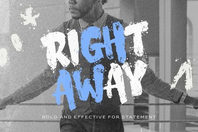 创意美学品牌T恤网站标题设计装饰英文字体安装包 Big Bowl 设计素材 sucaiwan.com