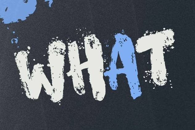 创意美学品牌T恤网站标题设计装饰英文字体安装包 Big Bowl 设计素材 sucaiwan.com