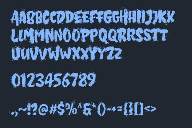 创意美学品牌T恤网站标题设计装饰英文字体安装包 Big Bowl 设计素材 sucaiwan.com