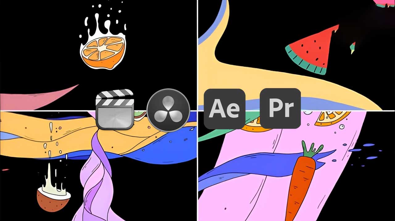 AE/PR/FCPX/达芬奇模板:趣味夏日水果手绘动画食品海边主题转场过渡 , 第1张-素材湾丨精选海外优质设计素材资源 AE/PR/FCPX/达芬奇模板:趣味夏日水果手绘动画食品海边主题转场过渡 , sucaiwan.com