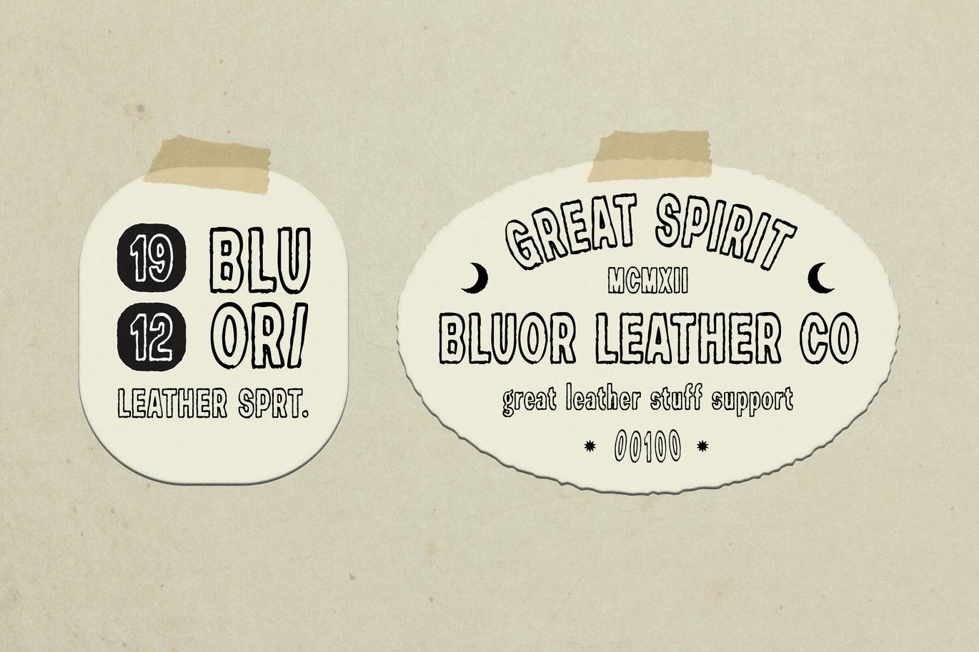 英文字体：复古乡村情绪风格外轮廓品牌封面标志海报设计字体包 Marustic - Vintage Rustic Outline Sans Font , sucaiwan.com