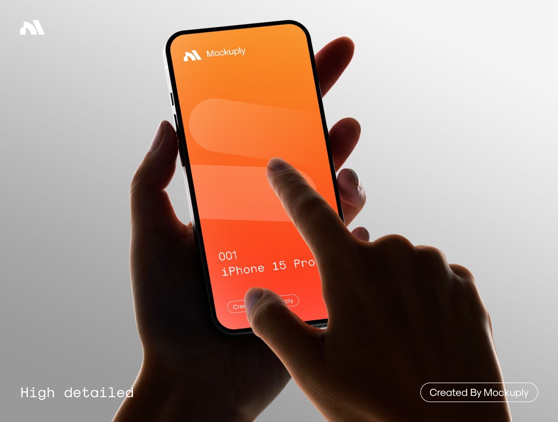 时尚UI界面广告设计苹果iPhone 15 Pro手机展示效果图PSD样机模板iPhone 15 Pro in hand 样机素材 第4张-素材湾丨精选海外优质设计素材资源 时尚UI界面广告设计苹果iPhone 15 Pro手机展示效果图PSD样机模板iPhone 15 Pro in hand 样机素材 sucaiwan.com