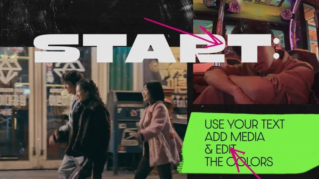 PR模板：潮流活力感酒吧轰趴夜店风格团建活动开场片头 , sucaiwan.com