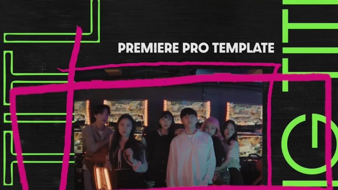 PR模板：潮流活力感酒吧轰趴夜店风格团建活动开场片头 , sucaiwan.com