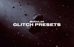 PR预设:全新故障视差立体扭曲、随机、闪烁、模糊、滚动、运动效果预设包