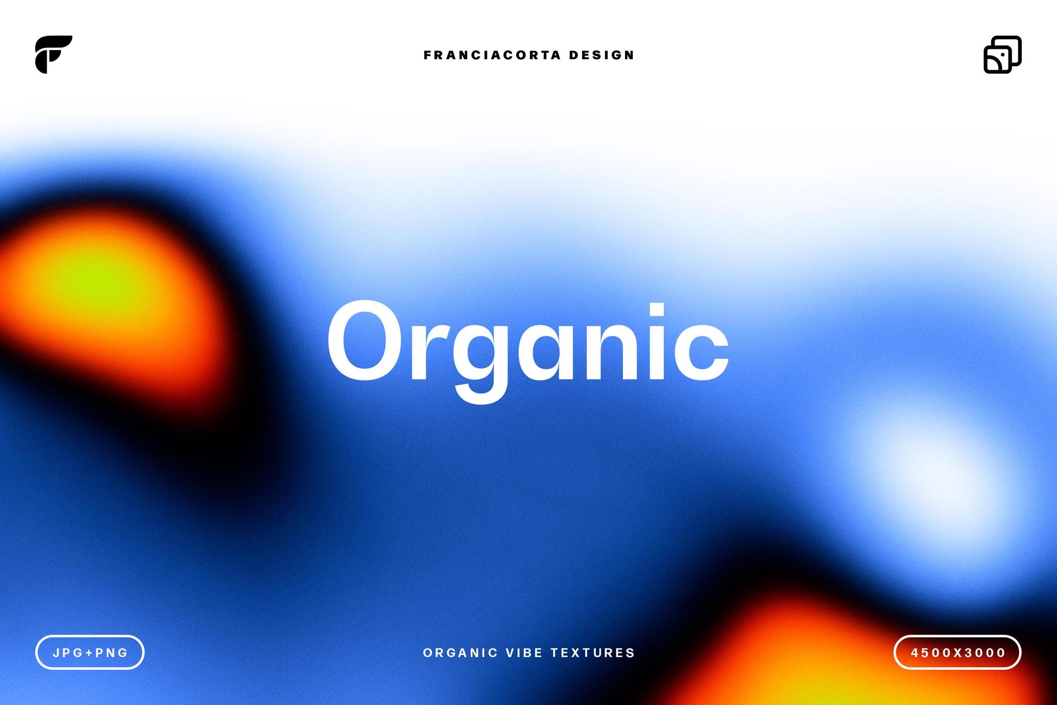 40款未来科幻酸性渐变模拟燥点颗粒抽象艺术有机背景图片设计素材Organic Vibe Textures 图片素材 sucaiwan.com