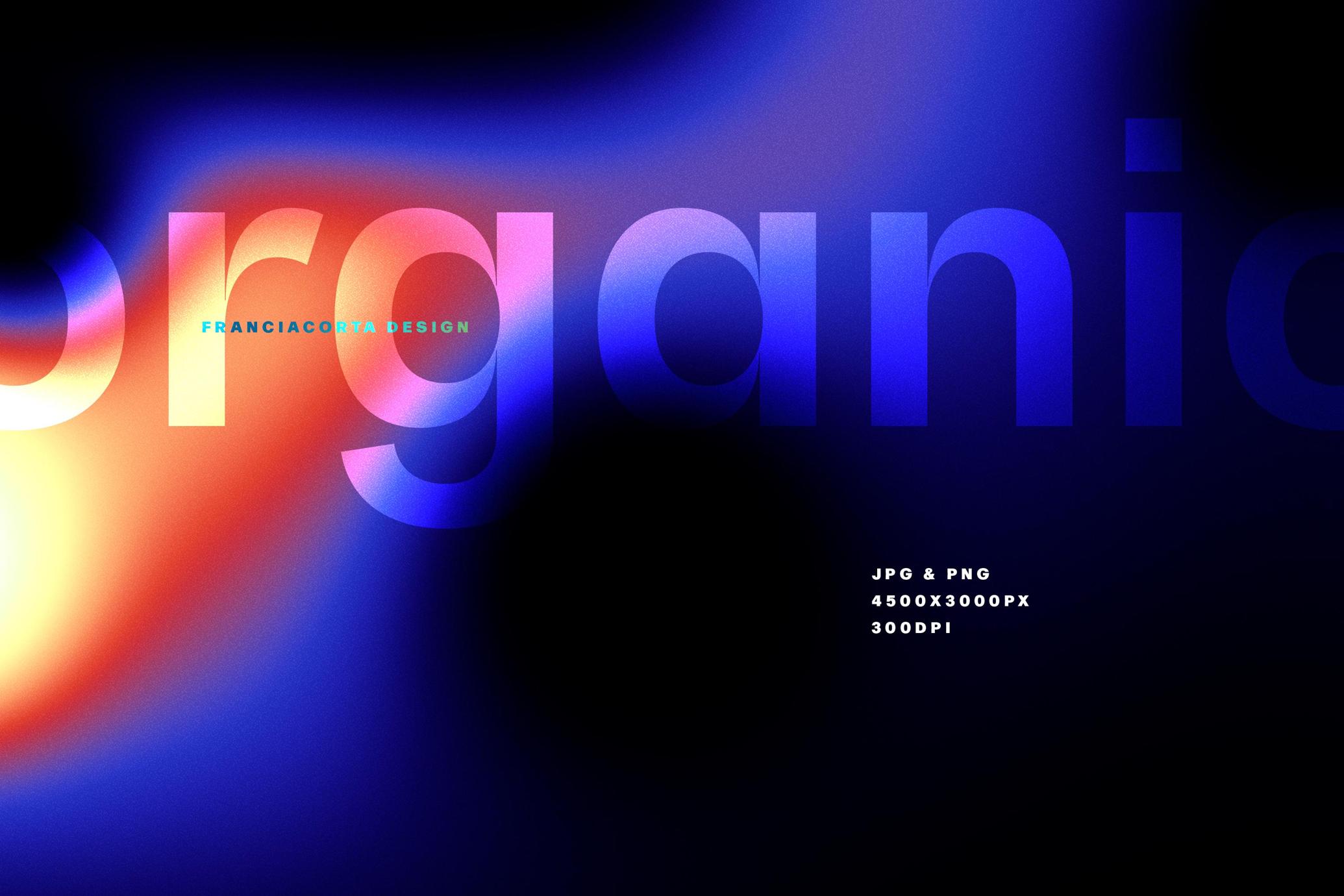 40款未来科幻酸性渐变模拟燥点颗粒抽象艺术有机背景图片设计素材Organic Vibe Textures 图片素材 sucaiwan.com