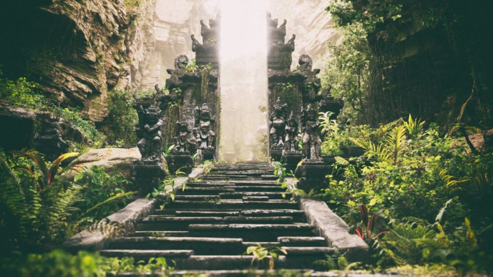 古典巴厘岛石雕建筑寺庙3D模型UE格式素材Lost Temple VOL.1 – Ancient Ruins 样机素材 sucaiwan.com