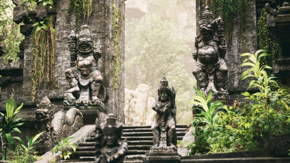 古典巴厘岛石雕建筑寺庙3D模型UE格式素材Lost Temple VOL.1 – Ancient Ruins 样机素材 sucaiwan.com