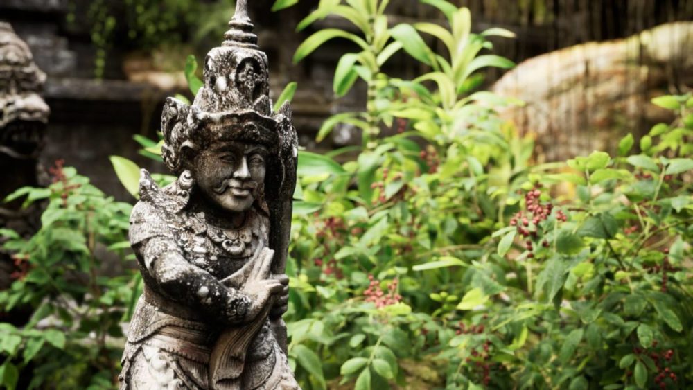 古典巴厘岛石雕建筑寺庙3D模型UE格式素材Lost Temple VOL.1 – Ancient Ruins 样机素材 sucaiwan.com