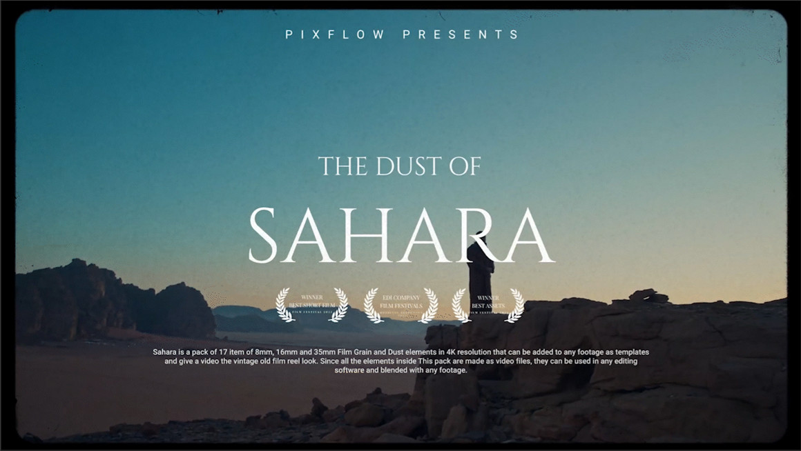 17组复古做旧电影胶片颗粒灰尘划痕叠加4K视频素材Pixflow – Sahara Dust – 17 Film Grain and Film Scratch 影视音频 第1张-素材湾丨精选海外优质设计素材资源 17组复古做旧电影胶片颗粒灰尘划痕叠加4K视频素材Pixflow – Sahara Dust – 17 Film Grain and Film Scratch 影视音频 sucaiwan.com