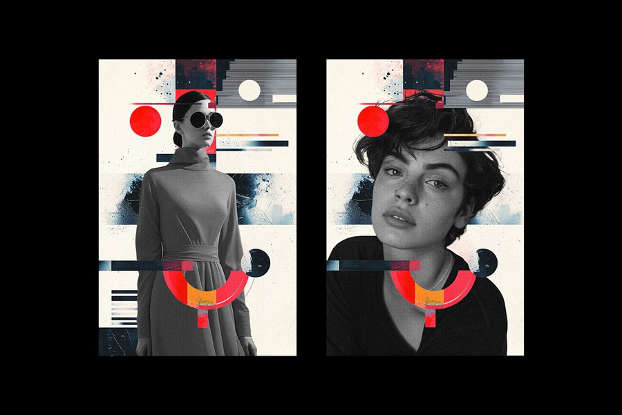 复古做旧Riso印刷半调拼贴元素抽象艺术照片效果Ps特效滤镜插件样机Abstract Mix Collage Photo Effect 插件预设 第5张-素材湾丨精选海外优质设计素材资源 复古做旧Riso印刷半调拼贴元素抽象艺术照片效果Ps特效滤镜插件样机Abstract Mix Collage Photo Effect 插件预设 sucaiwan.com