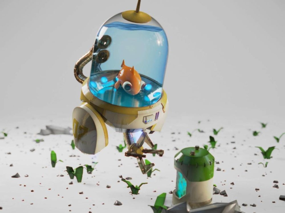 Blender机器人硬表面建模贴图动画渲染全流程视频 中英文字幕CG Boost – Robotic Planet , 第2张-素材湾丨精选海外优质设计素材资源 Blender机器人硬表面建模贴图动画渲染全流程视频 中英文字幕CG Boost – Robotic Planet , sucaiwan.com