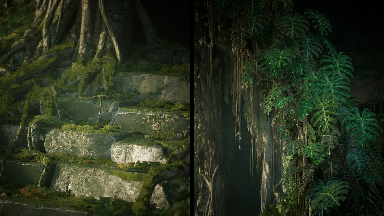 古典神秘失落森林深处建筑植被3D模型UE格式素材Deep in the Forest 样机素材 第3张-素材湾丨精选海外优质设计素材资源 古典神秘失落森林深处建筑植被3D模型UE格式素材Deep in the Forest 样机素材 sucaiwan.com